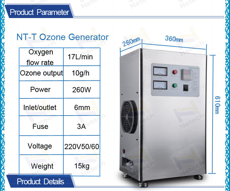 Office Air Cooling Food Ozone Generator